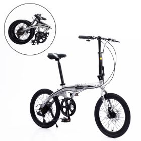 20&ldquo;folding city bike aluminum frame 8 speed shimano folding bike