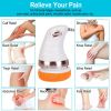 Electric Cellulite Massager Handheld Body Massager for Toning Full Body Vibrating Massager with 6 Skin-friendly Replaceable Covers for Men Women