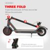 36V 350W Foldable Electric Scooter Adult; Max 16Mph; Large Capacity Battery 16 Mile Range Foldable Off Road Sports Scooter; Dual Disc Brakes.