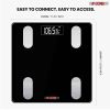 5 Core Smart Digital Bathroom Weighing Scale with Body Fat and Water Weight for People; Bluetooth BMI Electronic Body Analyzer Machine; 400 lbs