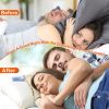 4Pcs Magnetic Nose Clip Anti Snoring Device Snore Stopper Sleeping Aid Comfortable and Reusable for Men and Women