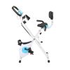 Home Folding Exercise Bike White