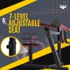 Bicep Tricep Curl Machine with Adjustable Seat, Bicep Curls and Tricep Extension Machine Home Gym