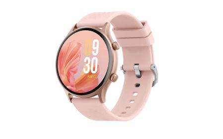 Smart Watch Bracelet True Rate Blood Oxygen Health Monitoring Sports Bluetooth Calling Electronic Watch (Option: Golden Pink)