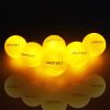 6Pcs Glow In The Dark Light Up Luminous LED Golf Balls For Night Practice Gift for Golfers