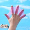 1pair Silicone Hand Webbed For Outdoor Diving Swimming