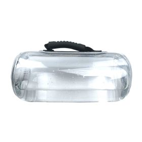 Transparent Fitting Water Bag Water Injection Weight-bearing Soft Dumbbell Portable Energy Pillar Strength Training Inflatable Weight Lifting Bag (Option: 5KG Inflator)